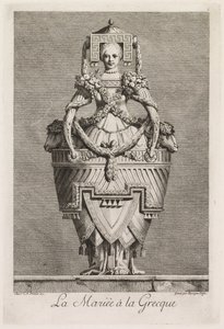 Gresk maskerade: Den greske bruden (Plate 6) av Benigno Bossi