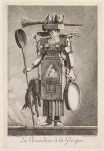 Gresk maskerade: La Vivandière à la Grecque (Plate 2)