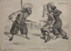 Maktposisjoner i spørsmålet om orienten av Benjamin (Benjamin Roubaud)