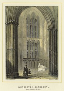 Worcester Cathedral, nordre tverrarm av koret av Benjamin Baud