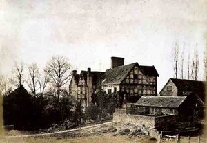 Bredicot Court, ca. 1852 (albumtrykk) av Benjamin Brecknell Turner