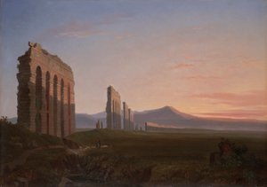 Utsikt over den romerske Campagna av Benjamin Champney