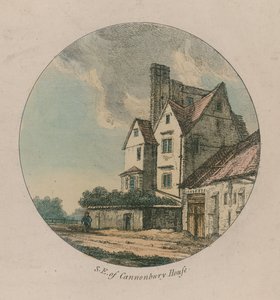 Sørøst for Cannonbury House, Islington
