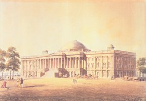 Capitol of the United States, gravert av Thomas Sutherland, 1825 (akvatint)