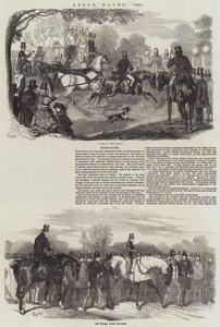 Epsom Races, 1856