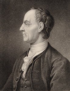 Portrett av matematikeren Leonhard Euler 1707-1783, 1850. av Benjamin Holl