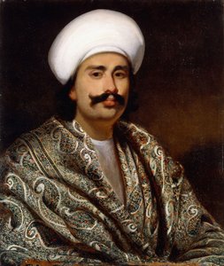 Portrett av en Nawab, ca. 1856-62