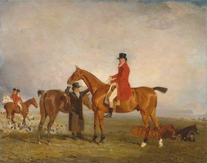 George, Marquess of Huntly (senere femte hertug av Gordon), på Tiny