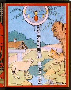 Illustrasjon for The Wolf and the Lamb, fra 