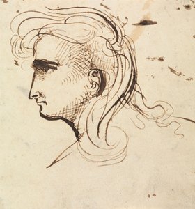 Hodestudie av Benjamin Robert Haydon
