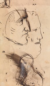 Portrettstudier av Benjamin Robert Haydon