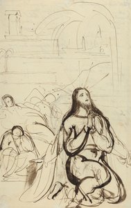 Studer for, Agony in the Garden av Benjamin Robert Haydon