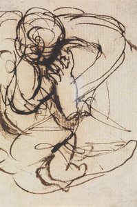 Studie av en figur av Benjamin Robert Haydon