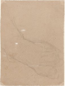 Studie av en fot [verso] av Benjamin Robert Haydon