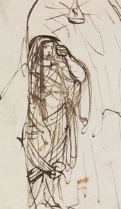 Studie av Lasarus' oppstandelse av Benjamin Robert Haydon