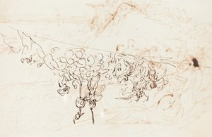 Xenophon og grekerne ser havet [verso] av Benjamin Robert Haydon