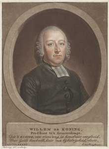 Portrett av pastor Willem de Koning