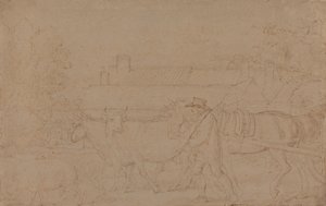 En gård nær Windsor av Benjamin West