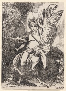 Oppstandelsens engel av Benjamin West