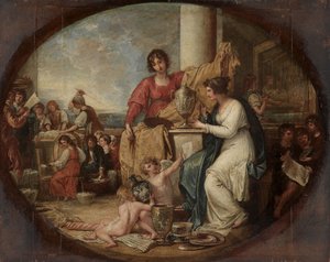 British Manufactory - En skisse av Benjamin West