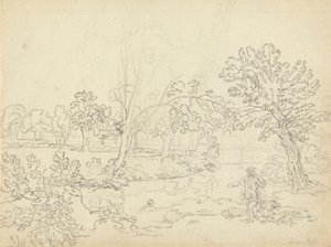 Landskap ved Henstead av Benjamin West