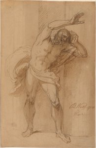 Studie til korsfestelsen av Benjamin West