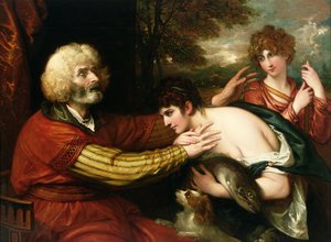 Tobias retur av Benjamin West