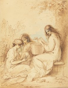 De tre søstrene av Benjamin West