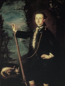 Thomas Mifflin (1744-1800), ca. 1757-59 (olje på lerret) av Benjamin West