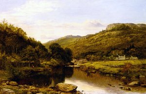 En fin ettermiddag i Nord-Wales av Benjamin Williams Leader