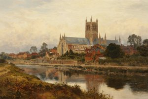 Worcester katedral, 1897