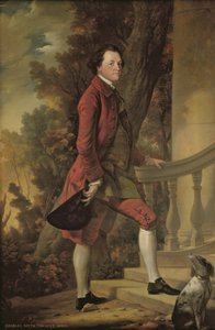 Portrett av Charles, 9. Viscount Irwin (olje på lerret)