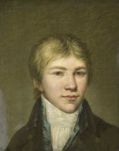 Portrett av Hendrik Arend van den Brink i en alder av sytten av Benjamin Wolff