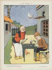 Illustrasjon for Le Rire av Benjamin Rabier