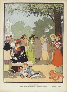 Spring, illustrasjon for Le Rire