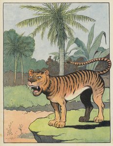 Tiger av Benjamin Rabier