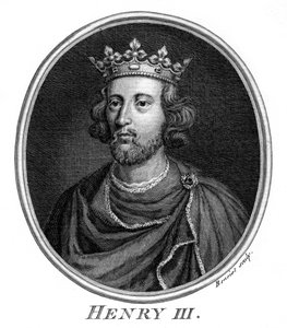 Henrik III, konge av England.