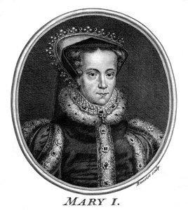 Dronning Mary I av England.