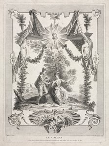 Den galante av Benoit II Audran