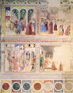 Episoder fra The Life of St. Augustine, 1463-65 (se også 192535, 192549, 192550, 192552, 192553, 192554) av Benozzo di Lese di Sandro Gozzoli