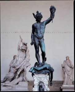 Perseus med hodet til Medusa, 1545-54 (bronse)