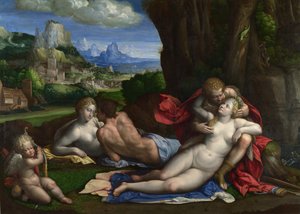 En allegori om kjærlighet, ca. 1527-1530