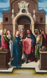 Jomfruens ekteskap, ca. 1513. av Bernaert van Orley
