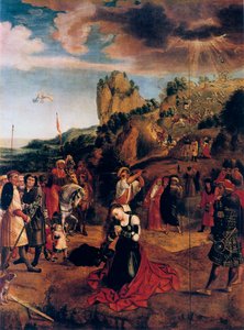 The Martyrdom of Saint Catherine, 1500-tallet. av Bernard van Orley