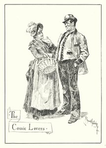 The Comic Lovers (gravering)