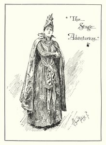 The Stage Adventuress (gravering)