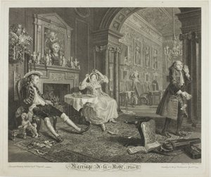 Plate to, fra Marriage a la Mode