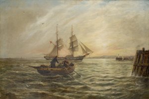 Seascape (lerret på olje)