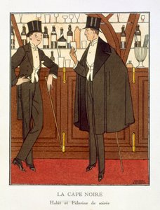 "Den svarte kappen" av Bernard Boutet de Monvel