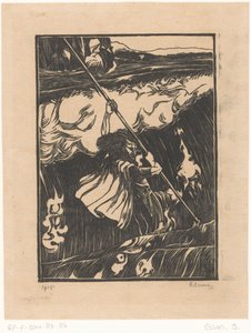 Cuchulainn kjemper mot brenningene